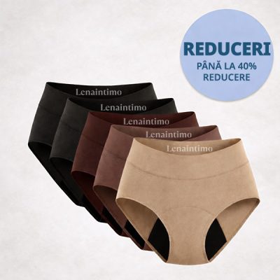 Lenjerie Intimă Rezistentă la Scurgeri (Set de 5) | LENAINTIMO